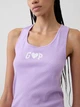 Майка женская Gap 547039690 XS Сиреневая (1159864517) - изображение 4