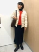 Пуховик короткий женский Uniqlo 987313487 S Молочный (1159864590) - изображение 12