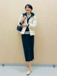 Пуховик короткий женский Uniqlo 987313487 S Молочный (1159864590) - изображение 14