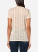 Футболка жіноча Armani Exchange 129245704 S Бежева (1159864607) - зображення 2