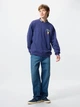 Свитшот женский Uniqlo 866818650 S Синий (1159864631) - изображение 3