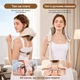 Массажер портативный аккумуляторный Massager shoulder neck waist back legs для шеи, спины и тела с подогревом бежевый - изображение 3