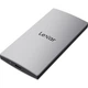 Зовнішній SSD накопичувач Lexar ES3 External 1TB Silver (LES3XXX001T-RNSNG) [151706 - изображение 4