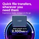 Зовнішній SSD накопичувач 1 TB Crucial X10 Blue (CT1000X10SSD9) - изображение 4