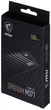 SSD диск MSI Spatium M371 500GB NVMe M.2 2280 PCIe 3.0 x4 3D NAND TLC (S78-440K160-P83) - изображение 2