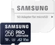 Карта пам'яті Samsung PRO Ultimate microSDXC 256GB UHS-I U3 V30 A2 + SD адаптер (MB-MY256SA/WW) - изображение 1