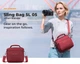 Сумка через плечо для фотоаппарата K&F Concept Camera Sling Bag 5L Urban Wander 05 (красная) (KF13.179V9) - изображение 2