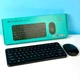 Комплект беспроводной Клавиатура + Мышь 902 Bluetooth + 2.4G с англо-русской раскладкой Черный (Black) - изображение 2