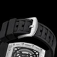 Водостійкий кварцовий годинник з календарем TanetWatch, чорний - зображення 6
