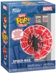Дисплей для коллекционирования Bitty Pop! — MARVEL: ЧЕЛОВЕК-ПАУК С НАБОРОМ МИНИ-ФИГУРОК — SPIDER-MAN WEB DISPLAY SHELF WITH 2 BITTY POP! EXCLUSIVES #85512 - изображение 1