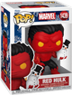 Фігурка Червоний Халк зі сніговиком — Funko Pop! MARVEL: HOLIDAY — RED HULK WITH SNOWMAN #1439 - зображення 1