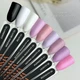 Гель-лак для нігтів GaMa Gel Polish Basic collection 002 snizhno-bilyy 15 мл - зображення 2