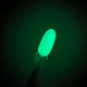 Топ для нігтів LUNA Top Shine Dark Green світитися у темряві 13 мл - зображення 2