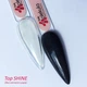 Топ для нігтів Molekula Top Rubber SHINE No Sticky топ без липкого шару з мікроблиском 12 мл - изображение 3
