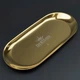 Металевий лоток для зберігання інструментів Designer розмір S (18х8,7 см) Gold - изображение 2