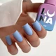 Топ для нігтів LUNA Top Velvet Max Матовий топ без липкої кулі 13 мл - зображення 7