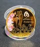Колекційна пам'ятна медаль для закоханих Love Forever gold - зображення 6
