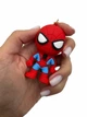 Брелок Людина Павук Marvel 6 см - Spider Man силіконовий брелок для ключів сумки та рюкзака Спайдермен (3001010) - зображення 2