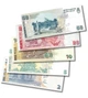 Набір 5 банкнот 2, 5, 10, 20, 50 песо Аргентина 2002 - 2012 рік UNC - зображення 2
