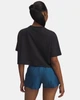 Футболка жіноча Under Armour CROP 6010588-001 l, чорний - изображение 2