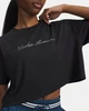 Футболка жіноча Under Armour CROP 6010588-001 l, чорний - изображение 3