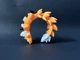 Брелок Лисёнок Гибкий Fluffy Tail Cute Flexi Fox Белый 8 См 3Д Печать - изображение 4