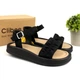 Черные босоножки для девочки Clibee (ZC2286-1 black) Размер 32, 20.3 см - изображение 1