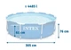 Каркасный бассейн Intex (28200) круглый 305х76 см 4485 литров - изображение 6