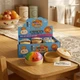 Іграшка-антистрес сквіш Dumpling Squishy Bun Rainbow Mystery Пельмень у пароварці 10см - зображення 5