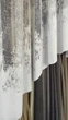 Тюль арочна Marble 3м ширина х 1,75м висота біла жаккардова - изображение 2