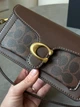 Сумочка Жіноча із золотою фурнітурою в стилі Coach Tabby Shoulder Bag 20 - изображение 9