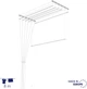 Сушилка для белья настенно‑потолочная Casa Si Perfect Dry 5 × 1.6 м White (CS42260V05) - изображение 2