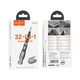 Набір викруток Hoco UT10 Screwdriver Kit 32в1 магнітна ручка з насадками + подовжувач Сірий - изображение 2