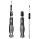 Набір викруток Hoco UT10 Screwdriver Kit 32в1 магнітна ручка з насадками + подовжувач Сірий - изображение 3