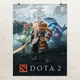 Постер Дота 2, Джаггернаут, Dota 2, Juggernaut, декор в комнату геймера, A3 40×30 см (id3739) - изображение 1