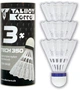 Волани Talbot Torro Tech 350 Shuttle Medium 3 шт White (479112) - зображення 1