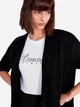 Футболка хлопковая женская Armani Exchange 673742788 2XL Белая (1159864399) - изображение 4