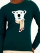 Джемпер женский Tommy Hilfiger 386987462 XL Зеленый (1159863993) - изображение 3