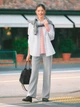 Рубашка хлопковая оверсайз женская Uniqlo 170729712 M Белая (1159864379) - изображение 6