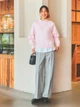 Рубашка хлопковая оверсайз женская Uniqlo 170729712 M Белая (1159864379) - изображение 9