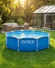 Каркасний басейн Intex Metal Frame 305×76 см (28200), 4485 л, для дачі та відпочинку - зображення 10