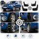 Бризковики для Chevrolet Aveo T250 / ZAZ Vida 2006-2014 Комплект 4 шт - изображение 3