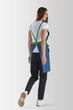 Фартук бармена, официанта Vsetex Muffin Jeans Джинс Красние ремни - изображение 6