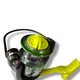 Катушка Fishing Nasci 3000 с мгновенным стопом-безынерционная рыболовная катушка для спиннинга (Желтый) (1312-2) - изображение 6