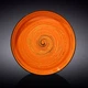 Тарілка Wilmax Spiral Orange 23 см (WL-669319/A) - зображення 1