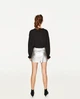 Спідниця Zara сріблястий BVGWX392 S - изображение 5