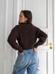Вязанный кардиган Brandonperl Larionoff 42-46 шоколадный (Brandonperl_chocolate) - изображение 3