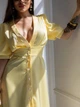 Вязаное платье Diva Larionoff 42 желтый (Diva_yellow) - изображение 12