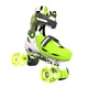 Роликові ковзани Neon Combo 2в1 Inline/Quad розмір 34–37 Зелений (NC46G4) - зображення 3
