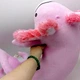 Мʼяка іграшка "Аксолотль" великий, РОЖЕВИЙ - зображення 3